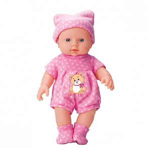 Пупс 30 см., с твердым телом, озвученный - стихи и песенка А. Барто (Карапуз, SMD31021-RUsim)